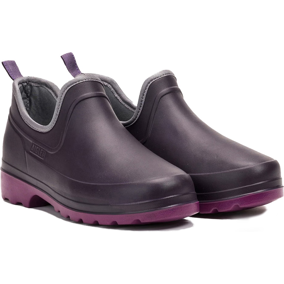 Aigle Taden Plus 2 Clog NB5914 - Aubergine / Dahlia